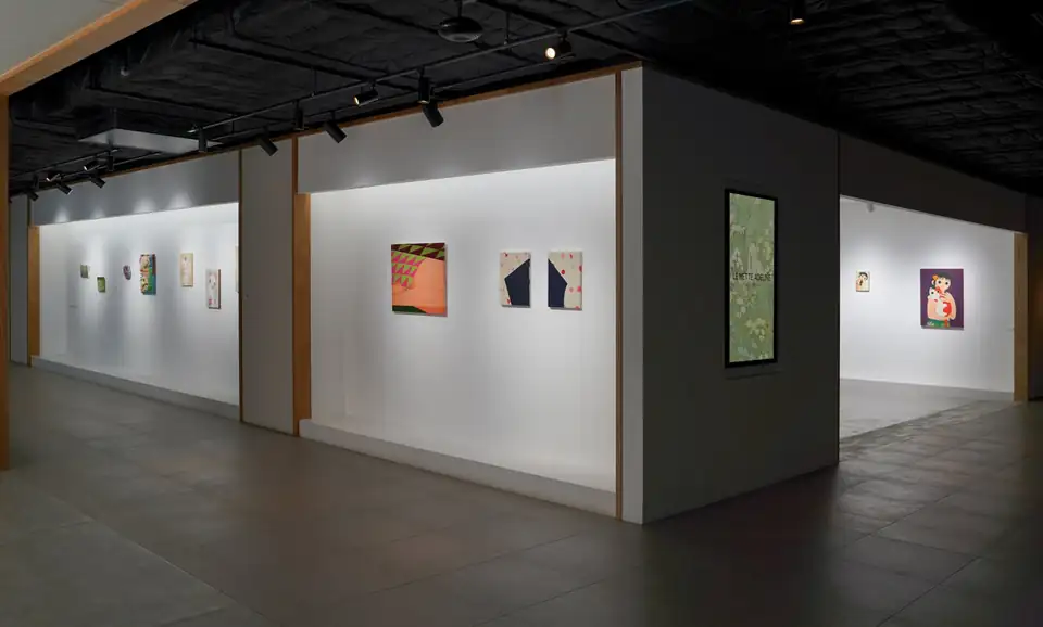 LE METTÉ ADELINE ART LOUNGE 岡山 展示風景